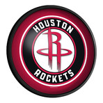 Houston Rockets //  Round Slimline Lighted Wall Sign