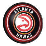 Atlanta Hawks //  Round Slimline Lighted Wall Sign
