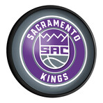 Sacramento Kings //  Round Slimline Lighted Wall Sign
