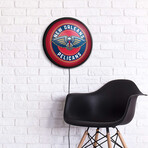 New Orleans Pelicans //  Round Slimline Lighted Wall Sign