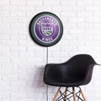 Sacramento Kings //  Round Slimline Lighted Wall Sign