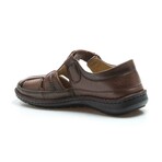 Genuine Leather Men's Classic Sandals // Tan // 662MA119B (Euro: 45)