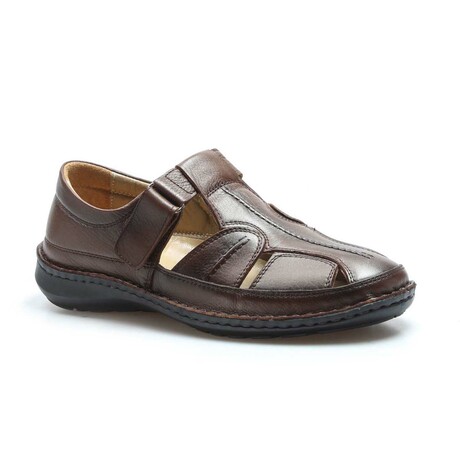 Genuine Leather Men's Classic Sandals // Tan // 662MA119B (Euro: 40)