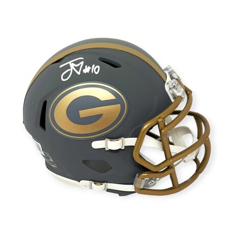 Jordan Love // Green Bay Packers // Autographed Mini Helmet