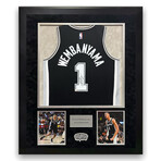 Victor Wembanyama // San Antonio Spurs // Autographed Jersey + Framed