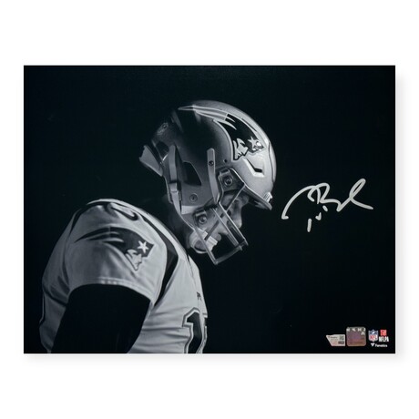 Tom Brady // New England Patriots // Autographed Photograph