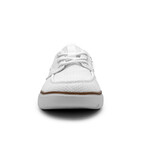 ECO-Friendly Boat Shoes // White (US: 8)