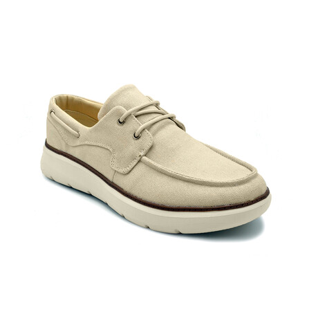 ECO-Friendly DECK Shoe // Beige (US: 8)