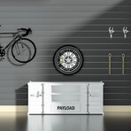 Container Media Console // White