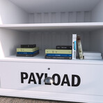 Container Media Console // White