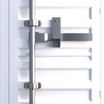 Container Media Console // White