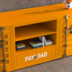 Container Media Console // Yellow