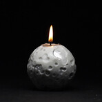 Moon Candle w/Hidden Meteorite