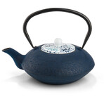 Cast Iron Teapot with porcelain lid // 40 fl oz