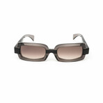 Zephyr // Unisex Grey Acetate & Black Wood Sunglasses // Black & Grey + Grey