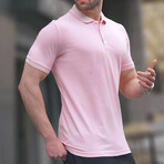 Big Tipped Polo // Pink (M)