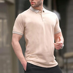 Big Tipped Polo // Beige (S)