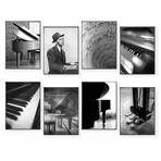 Classic Piano Gallery Wall Set (11"L x 14"W)