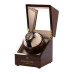 Thomas Earnshaw Beaufort Brown Wooden Winder Box // ES-WBOX-01