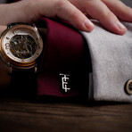 Thomas Earnshaw Celestial Monogram Cufflink // ES-008-C3