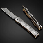 Damascus Elegance Razor // 14