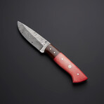 Red Damascus Skinner // 16