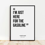 The Manly Man Film Quotes Gallery Wall Collection (11"L x 14"W)