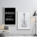 Minimal Rock & Roll Gallery Wall Set (11"L x 14"W)