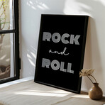 Minimal Rock & Roll Gallery Wall Set (11"L x 14"W)