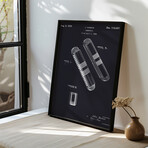 Original Instrument Patents Gallery Wall Set (11"L x 14"W)