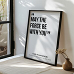 Retro Sci Fi Film Quotes Gallery Wall Collection (11"L x 14"W)