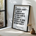 Comedy Connoisseur Quotes Gallery Wall Collection (11"L x 14"W)