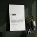 Music Theory Gallery Wall Set (11"L x 14"W)