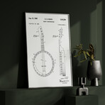 Original Instrument Patents Gallery Wall Set (11"L x 14"W)