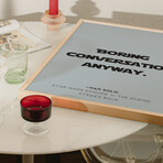 Star Wars ‘Han Solo’ Quotes Gallery Wall Collection (11"L x 14"W)