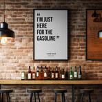 The Manly Man Film Quotes Gallery Wall Collection (11"L x 14"W)