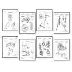Original Film | Photography Patents Gallery Wall Set (11"L x 14"W)