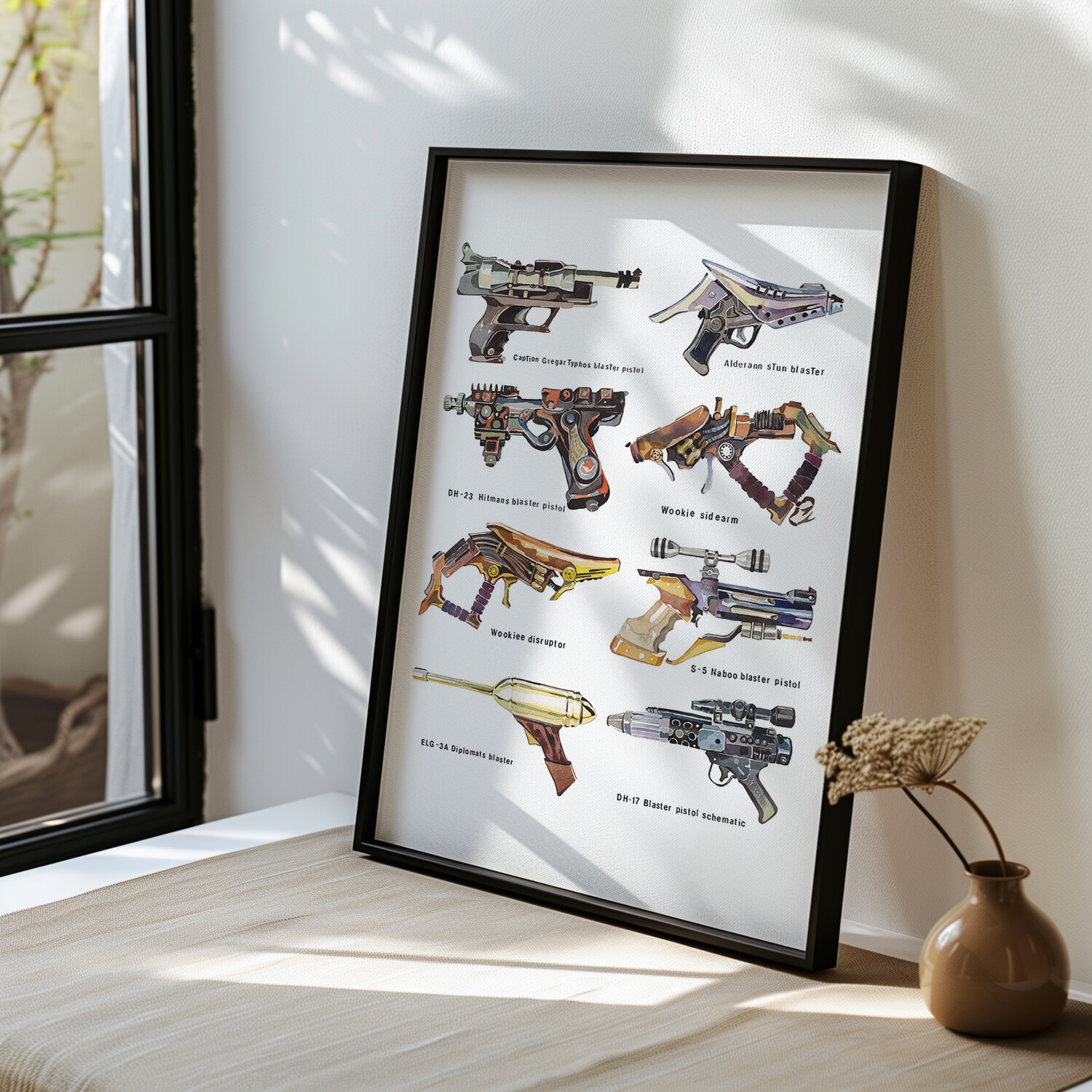 Star Wars Eclectic Gallery Wall Collection (11