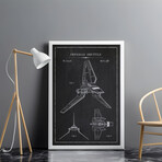 Star Wars Original Ships | Droids Patent Gallery Wall Set (11"L x 14"W)