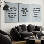 Star Wars ‘Han Solo’ Quotes Gallery Wall Collection (11"L x 14"W)