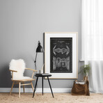 Star Wars Original Ships | Droids Patent Gallery Wall Set (11"L x 14"W)