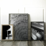 Classic Piano Gallery Wall Set (11"L x 14"W)