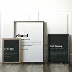 Music Theory Gallery Wall Set (11"L x 14"W)