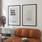 Star Wars Eclectic Gallery Wall Collection (11"L x 14"W)