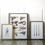 Star Wars Eclectic Gallery Wall Collection (11"L x 14"W)