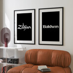 Legendary Sounds Gallery Wall Set (11"L x 14"W)