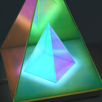 RGB Infinity Pyramid Lamp