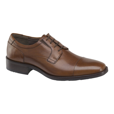 Lancaster Cap Toe Oxfords // Tan (7)