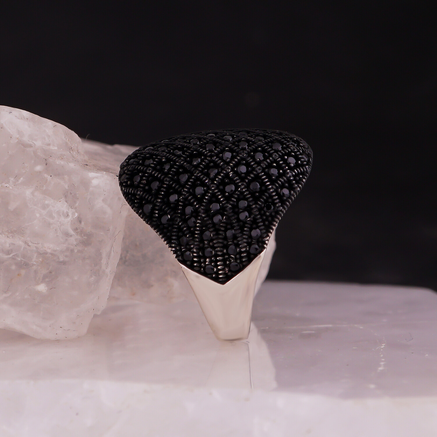 Pitch Black (8) - Ephesus Jewelry: Men's Rings - Touch of Modern