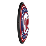 Washington Nationals // Round Slimline Lighted Wall Sign